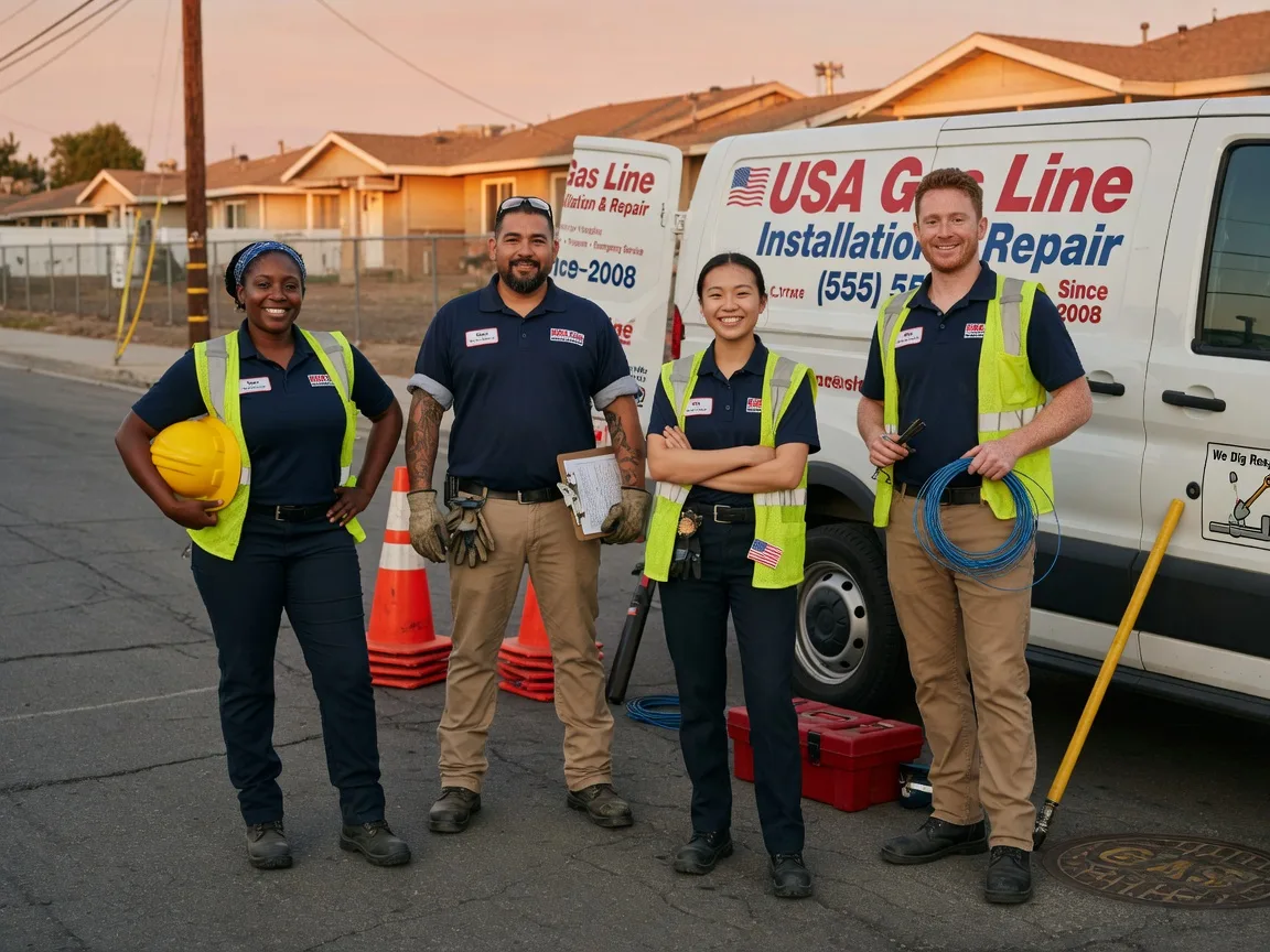 Gas Line Installation company in Bruington, VA
